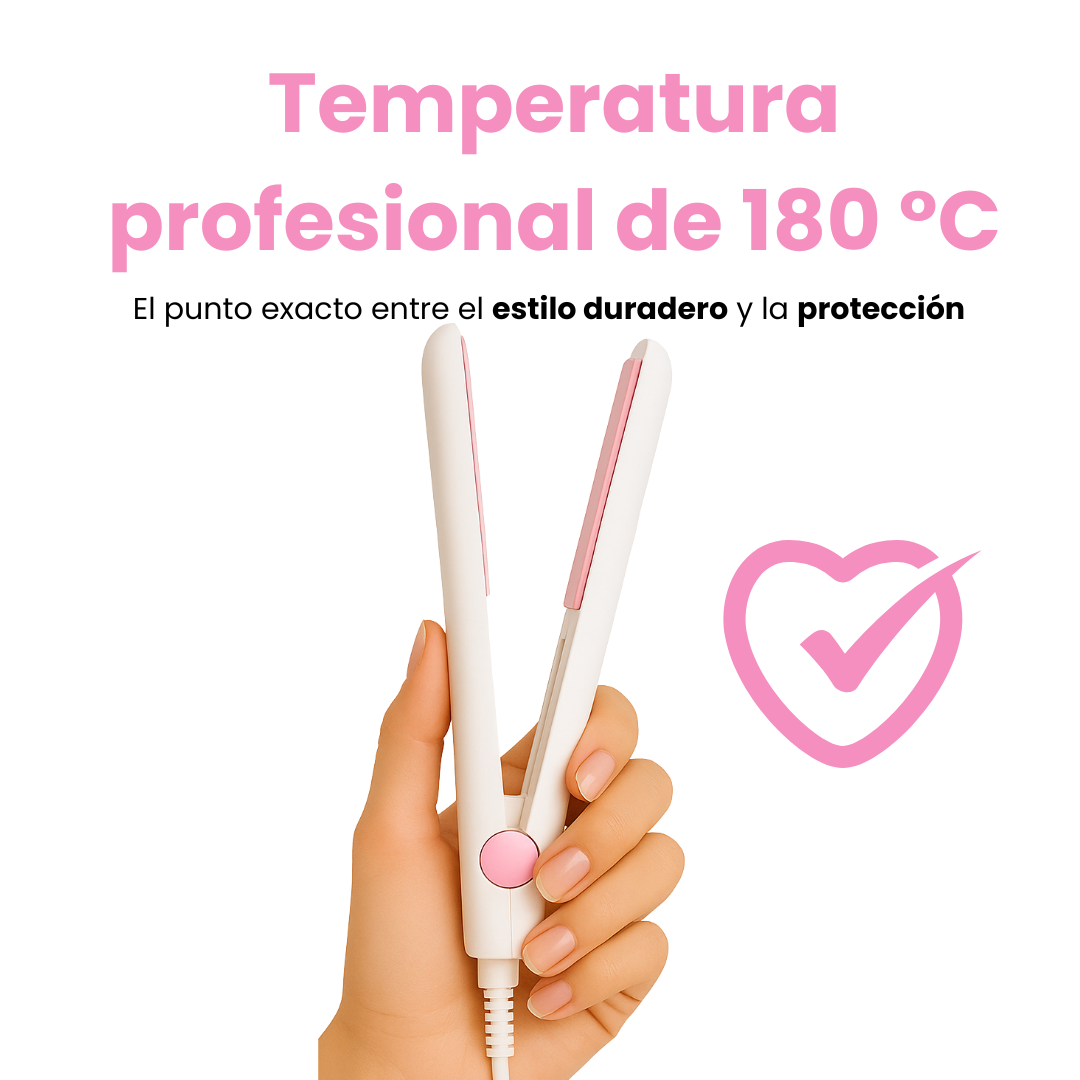 Rizador de pelo de doble uso | Rizador y Alisador